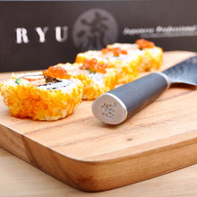 GOUGIRI Knives VG10 Gyuto Japanese Chefs Knife 8-Inch Ryu-Knives Premium Series Japanese Best Quality VG10 Steel with 33 Layers Damascus Blade, Premium Packaging