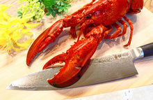 GOUGIRI 8-Inch Stainless Steel Chef's Knife with 33 Layers Damascus Blade,Professional Gyutou Kitchen Knife, Premium Packaging